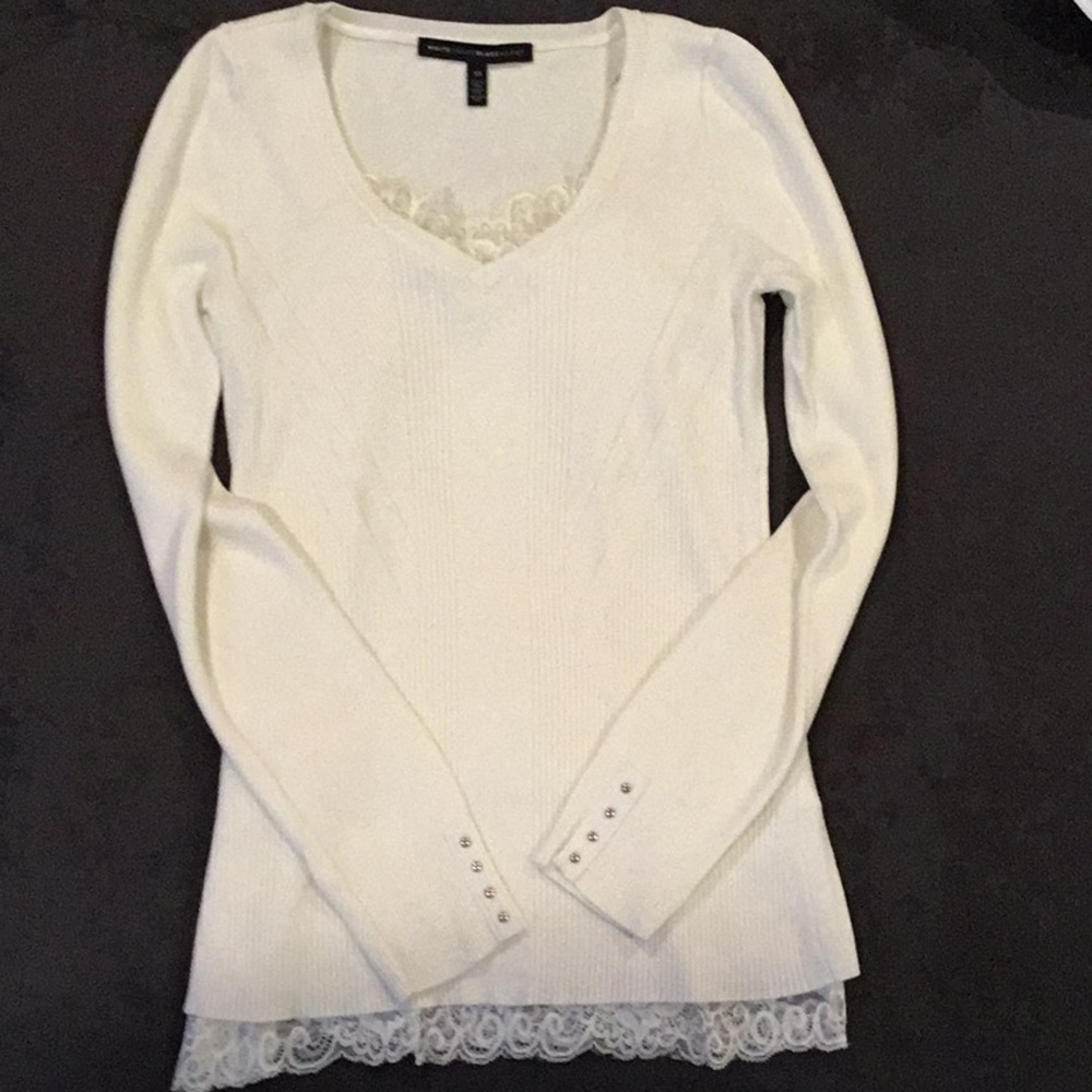 WHBM Sweater and Cami Set